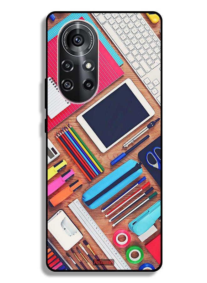Tolwak Huawei nova 8 Pro 5G Protective Case Cover Girl Hobby Desk - Image 2
