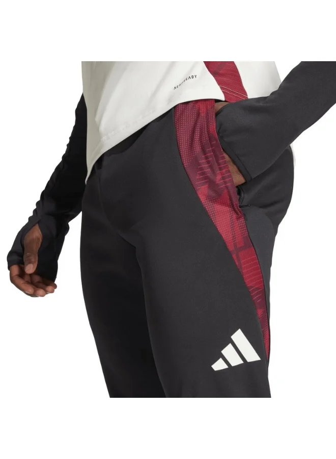 adidas أديداس بنطلون كرة قدم MUFC TR PNT أسود للرجال - مقاس XS