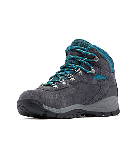 Columbia Womens Newton Ridge Plus Waterproof Amped, Shark/River Blue, 5 - Image 2