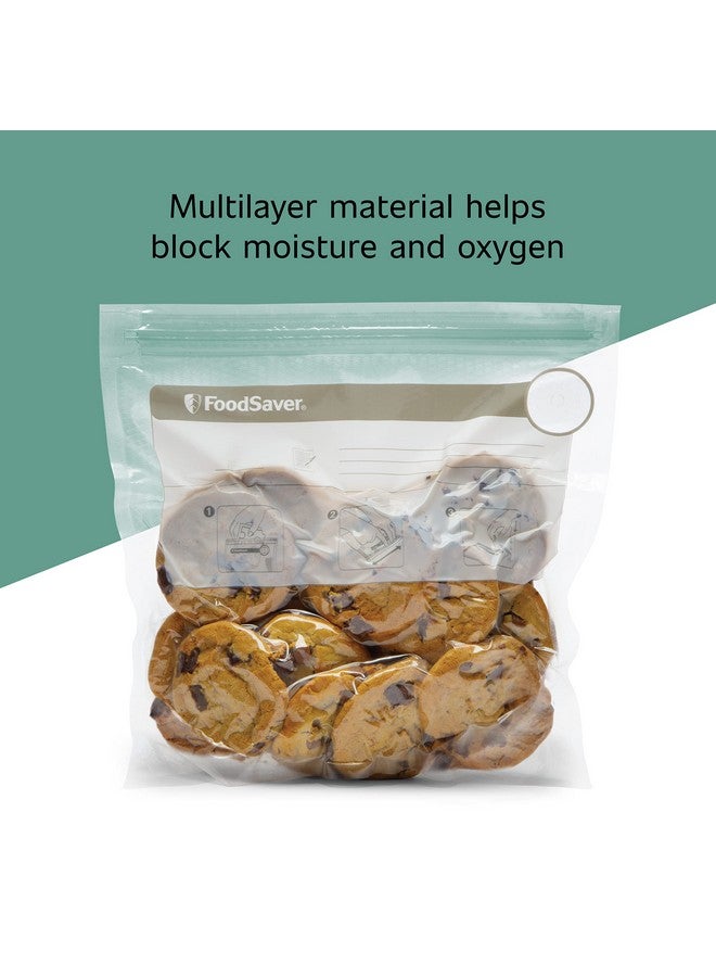 FoodSaver 1-Quart BPA-Free Multilayer Construction Vacuum Zipper Bags - Image 4