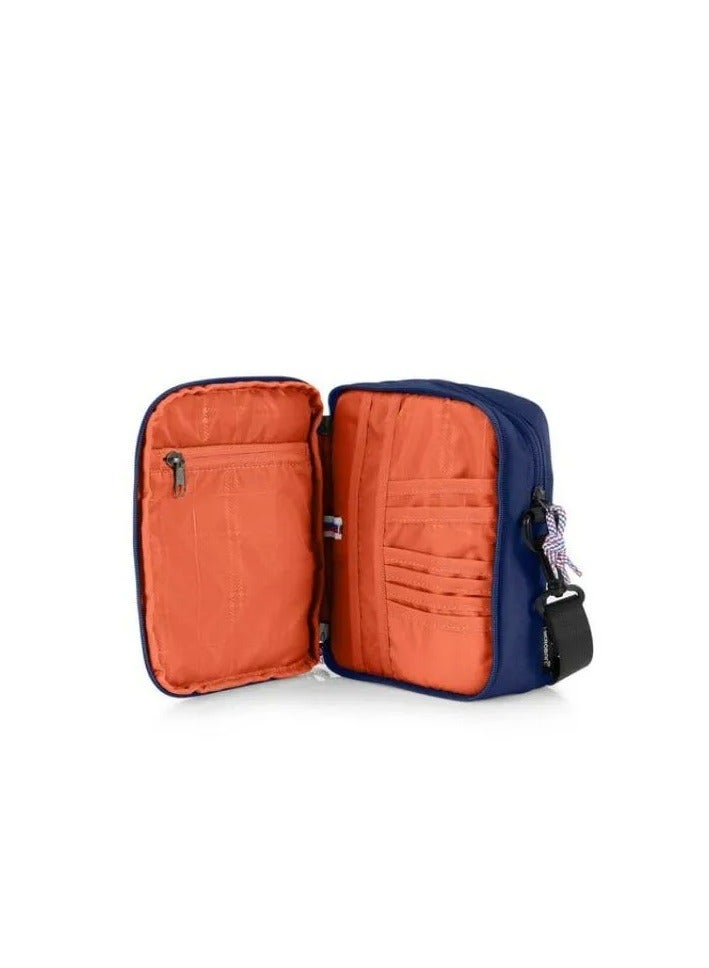 AMERICAN TOURISTER American Tourister Kris Vertical Bag - Navy Blue - 1 Years Global Warranty - Image 4