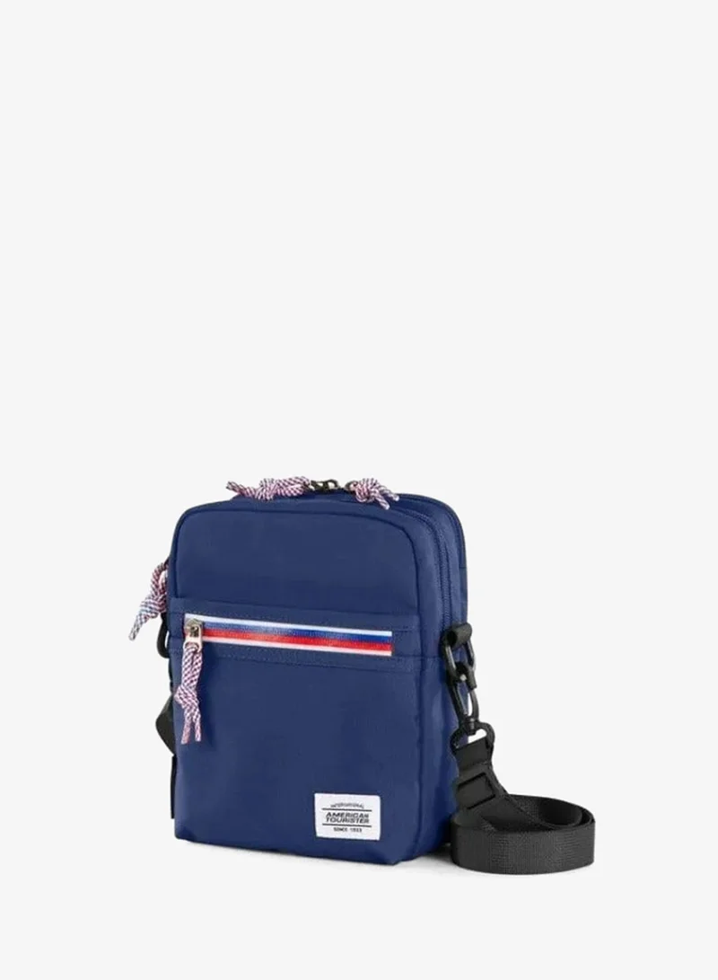 American Tourister  Kris Vertical Bag - Navy Blue - 1 Years Global Warranty  | Best Price UAE
