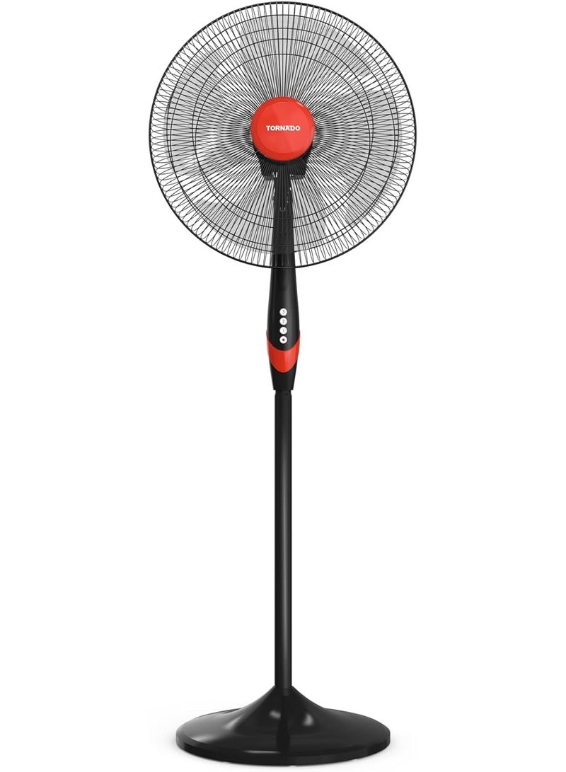 تورنيدو مروحة برج كهربائية من تورنيدو بـ3 سرعات TSF-18XW - اسود - Image 1