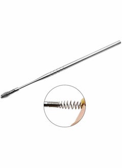 KASTWAVE Spiral Ear Wax Ear Pick Spoon, KASTWAVE 5pcs Portable Earwax Removal Tool Stainless Steel Ear Pick Spring Ear Spoon Cleaning Ear Tool Household Goods, Ear Cleaner for Woman Man Adults (Silver)  - Image 5