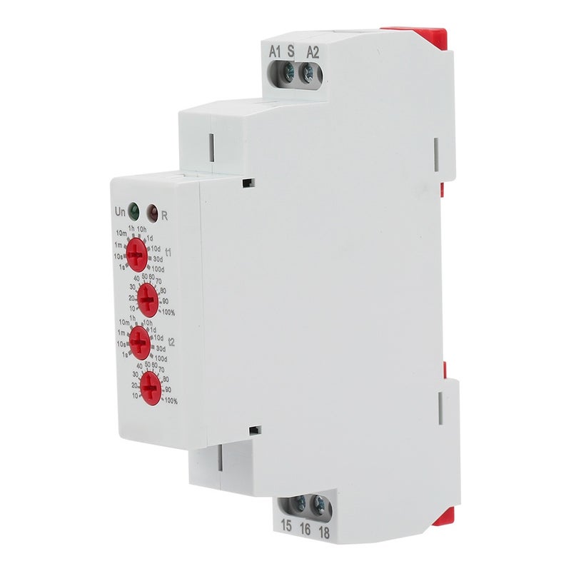 مرشح زمن دورة غير متماثل صغير GRT8-S1 ON/OFF مرشح زمن دورة تكرارية AC/DC12-240V - Image 5