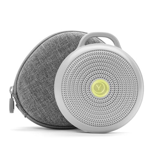Yogasleep Hushh & Crush Resistant Travel Case, (2 Piece Set) Portable White Noise Sound Machine for Baby, 3 Soothing Natural Sounds, Noise Canceling for Sleep Aid, Office Privacy, & Meditation - Image 1