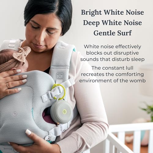Yogasleep Hushh & Crush Resistant Travel Case, (2 Piece Set) Portable White Noise Sound Machine for Baby, 3 Soothing Natural Sounds, Noise Canceling for Sleep Aid, Office Privacy, & Meditation - Image 4