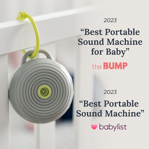 Yogasleep Hushh & Crush Resistant Travel Case, (2 Piece Set) Portable White Noise Sound Machine for Baby, 3 Soothing Natural Sounds, Noise Canceling for Sleep Aid, Office Privacy, & Meditation - Image 3