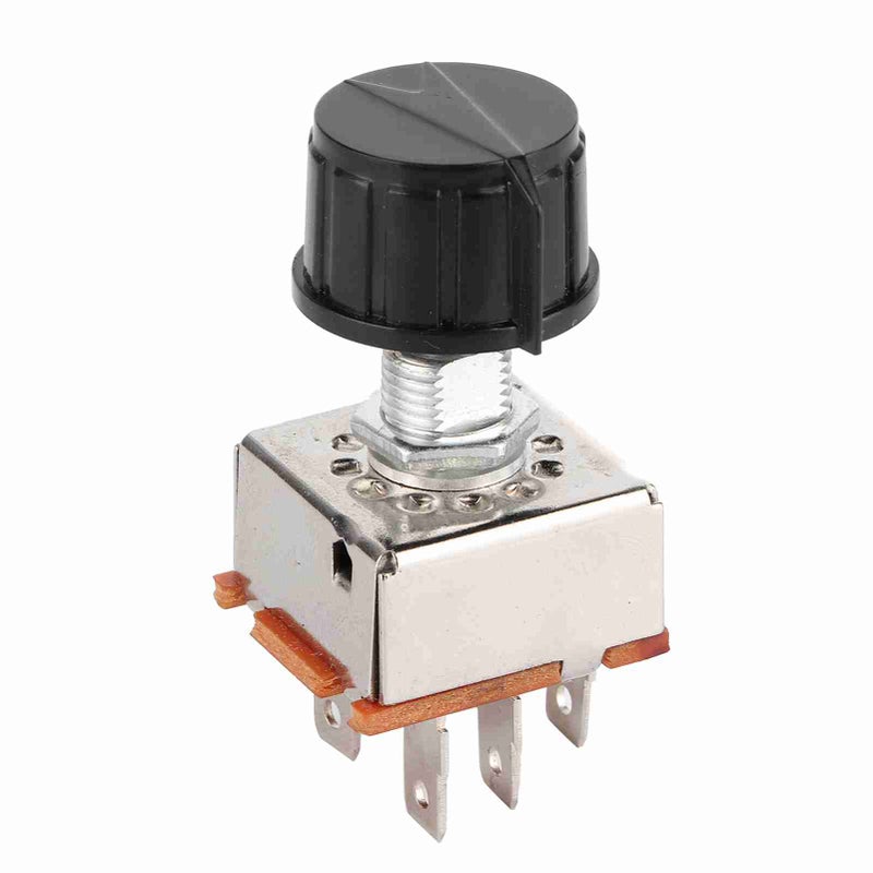 Universal AC Blower Switch 3 Speed Air Conditioning Volume Control Rotating W/ Plastic Knob - Image 5