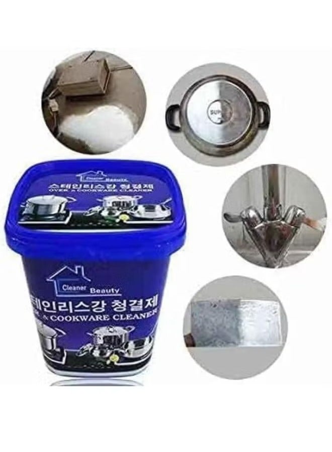 Multi-purpose cleaning paste for removing stains and rust, restoring shine to stainless steel appliances - Image 5