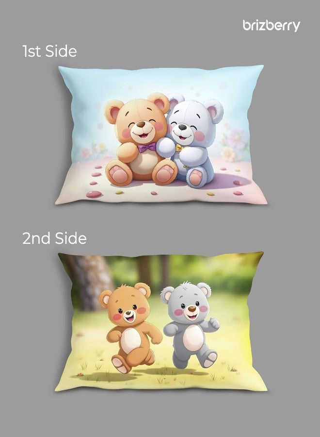 Brizberry® Kids Pillow Cushion with Super Soft Fabric | Animal & Cartoon Prints | 12x18 inches (Design 24) - Image 2