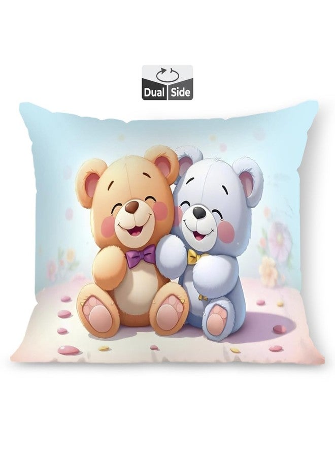 Brizberry® Kids Pillow Cushion with Super Soft Fabric | Animal & Cartoon Prints | 12x18 inches (Design 24) - Image 1
