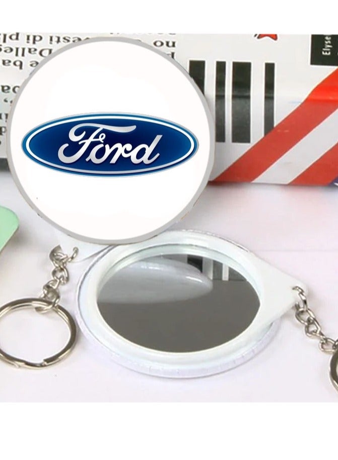 فورد سلسلة مفاتيح بتصميم سيارة فورد أنيقة وحديثة إكسسوار سيارة رائع وهدية جميلة