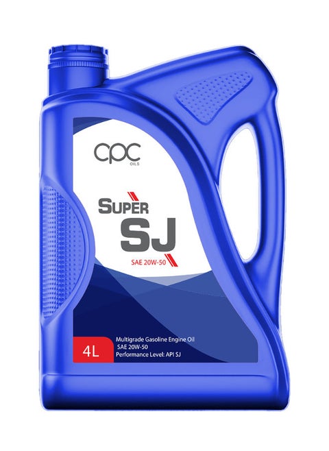 زيت التعاون إس جيه (20W-50) حجم 4 لتر
