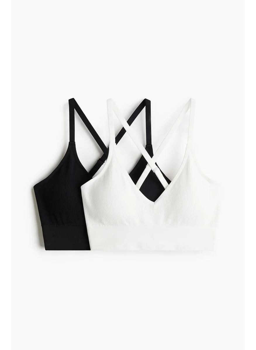 اتش اند ام 2-Pack Drymove Medium Support Sports Bras