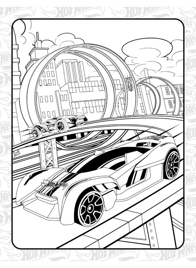 Mattel Hot Wheels: Giant Coloring Book  - Image 5