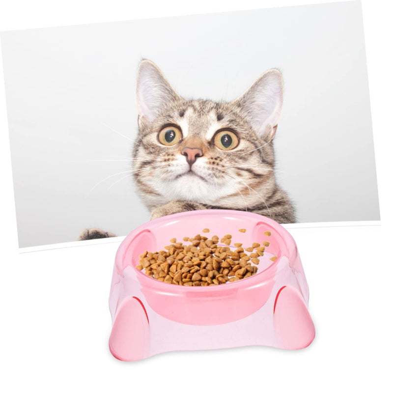 Crystal PET Food Bowl Candy Color Single Bowl for Dogs and Cats Feeding - Image 4