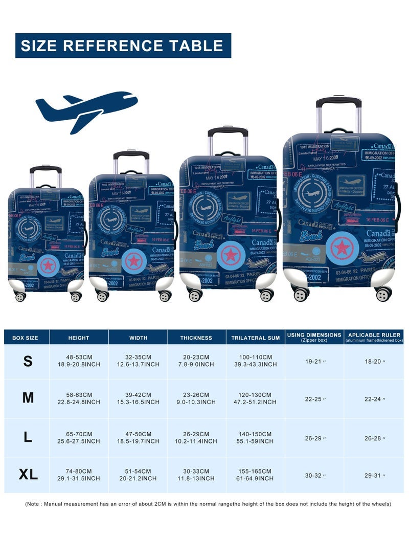 URbazaar Elastic Travel Luggage Cover Travel Suitcase Protective Cover for Trunk Case Apply to 18-30 inch luggage Suitcase Cover - Image 3