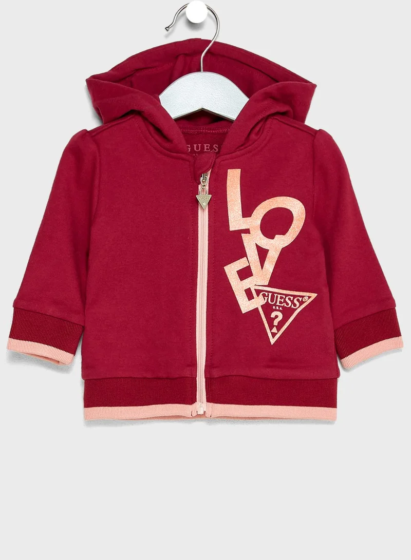 GUESS Infant Hoodie + Sweatpants Set