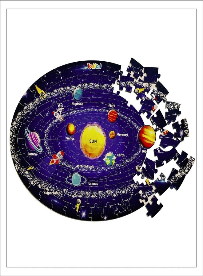 TodFod India map and Solar System Puzzle - Image 2