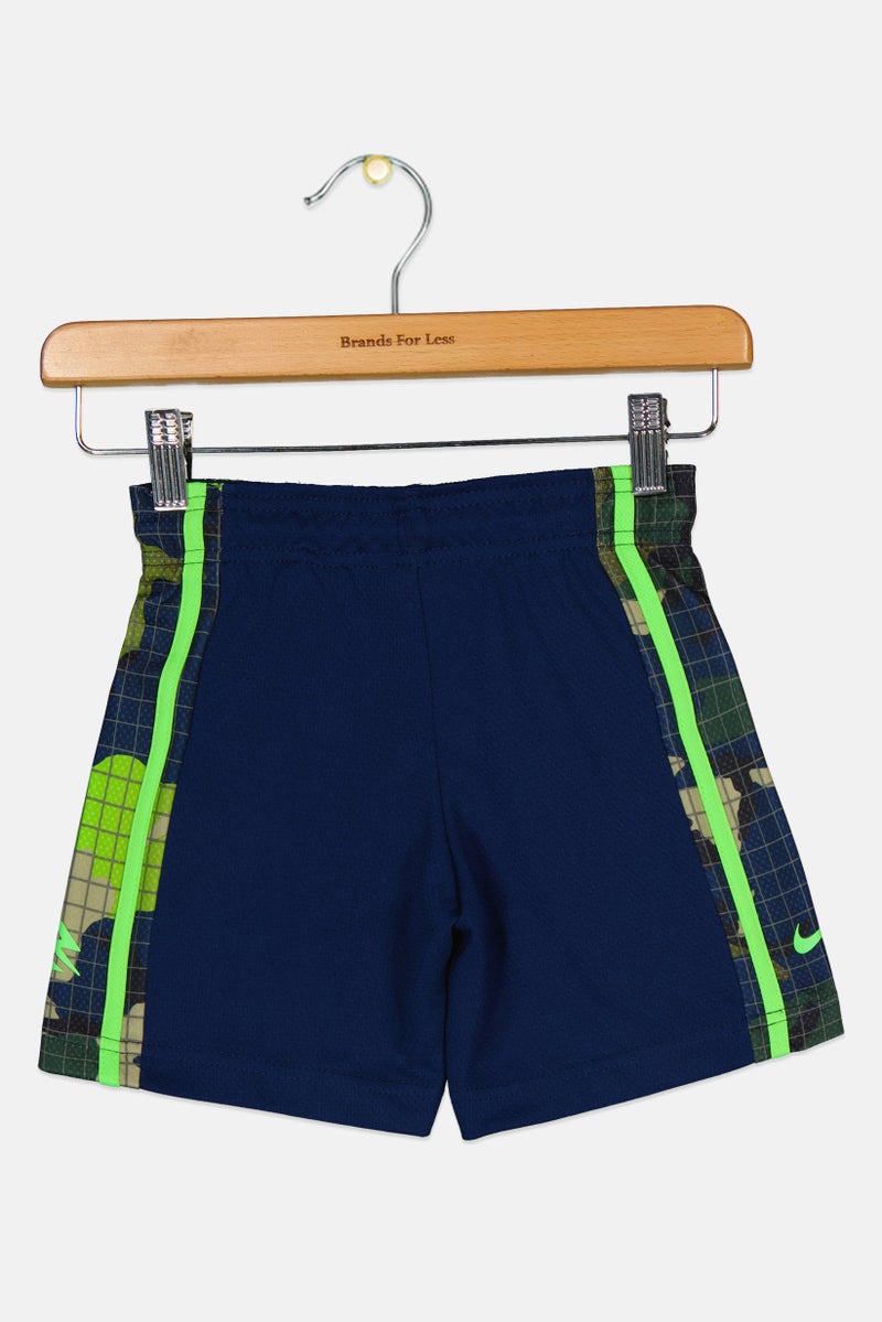 Nike 3Brand by Russell Wilson Toddlers Boy Brand Logo Shorts, Navy - Image 2