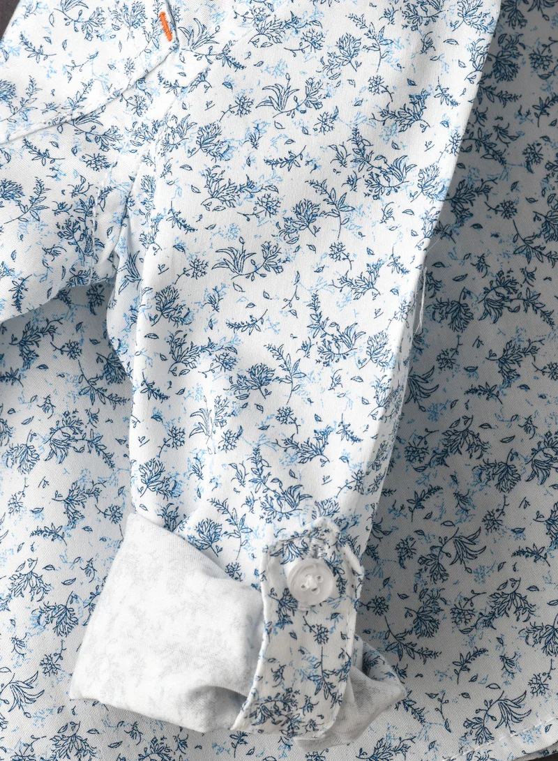 JAM Woven solid shirt long sleeve