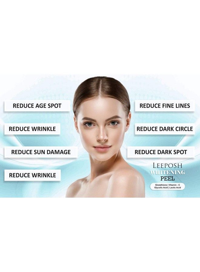 leeposh Rejuvenating Whitening Peel Lactic Acid Glycolic Kojic Combo Peel With Neutralizer - Image 4