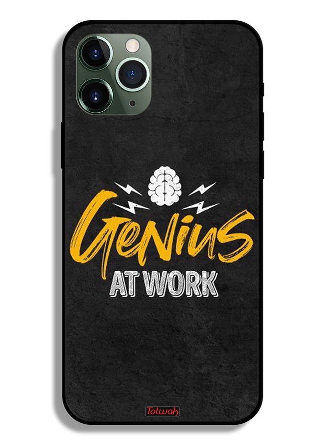 Tolwak Apple iPhone 11 Pro Max Protective Case Genius At Work  - Image 2