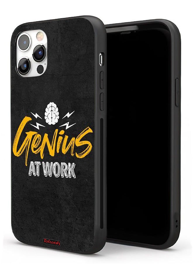 Tolwak Apple iPhone 11 Pro Max Protective Case Genius At Work  - Image 1