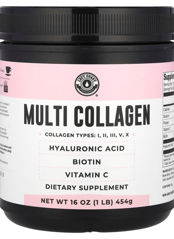 Left Coast Performance - Multi Collagen 16 oz (454 g) - Image 1