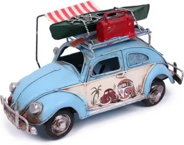 Ttt Handmade Awning Framed Piggy Bank Car