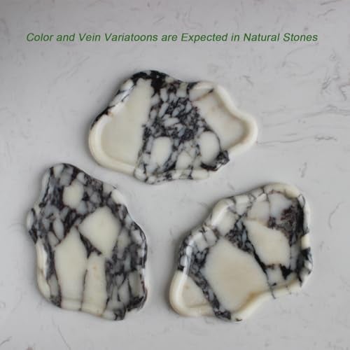 Nawgnail Calacatta Viola Marble Cloud Shape Tray, Trinket Dish, Ring Dish Key Tray Asethetic Home Décor, Gift for Women - Image 4