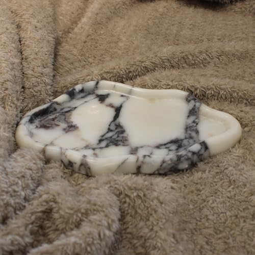 Nawgnail Calacatta Viola Marble Cloud Shape Tray, Trinket Dish, Ring Dish Key Tray Asethetic Home Décor, Gift for Women - Image 5