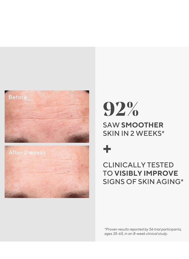 مراد ريتينول تجديد سيروم للشباب - سيروم ريتينول سريع المفعول للوجه والرقبة - يحسن الخطوط والتجاعيد بشكل واضح ، وتبدو البشرة أكثر تماسكا وأكثر نعومة ولطيفة بما يكفي للاستخدام الليلي - 30 مل - Image 3