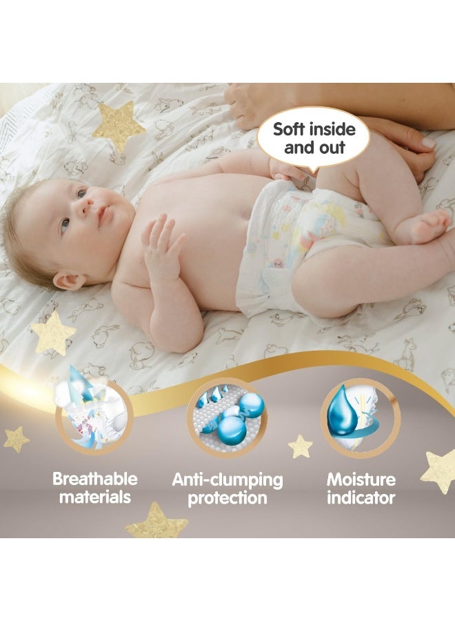 YokoSun Baby Diapers, Size 4 / L (9-13 kg), 54 pcs â€“ Ultra-Soft, Hypoallergenic Nappies, Japanese Technology for Baby Skin Care, Leakproof with 12-Hour Dryness Protection - Image 4