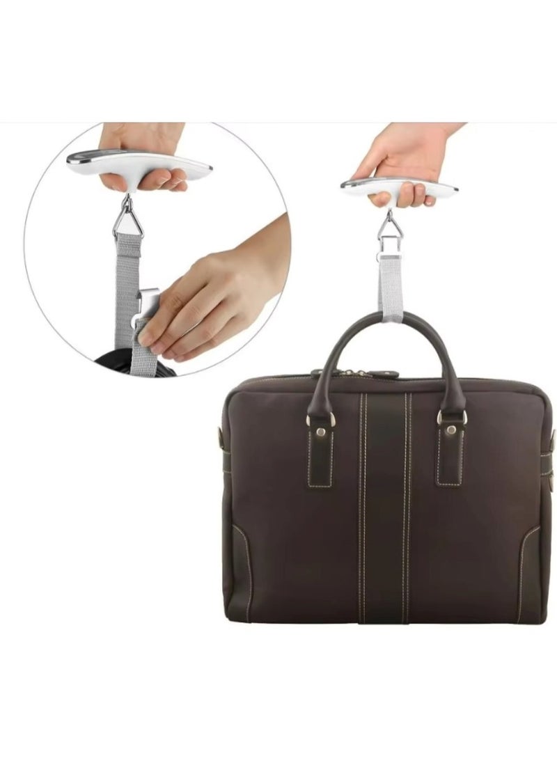 Digital Luggage Scale with LCD Display Silver