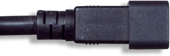 Cablelera AC Power Cord Extension, IEC320 C20 to IEC320 C19, 2' 12AWG, 20A, 250V (ZWACFGAB-02) - Image 3