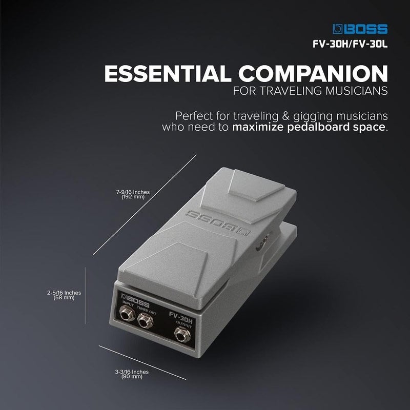 Boss FV-30H Foot Volume Pedal - Hi Z - Image 3