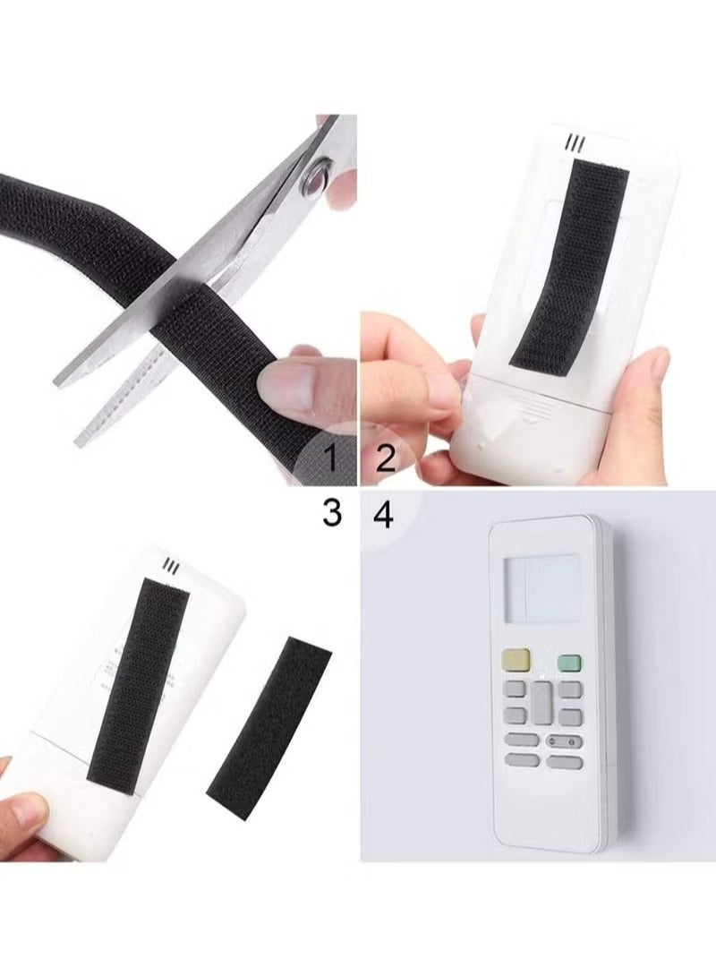 Generic Self Adhesive Back Velcro Tape, Durable Hook Loop Tape, Sticky Hook And Loop Strip Tape, Heavy Duty Reusable Double Sided Adhesive Back Fastening Tape/12.5mm*1m  - Image 5