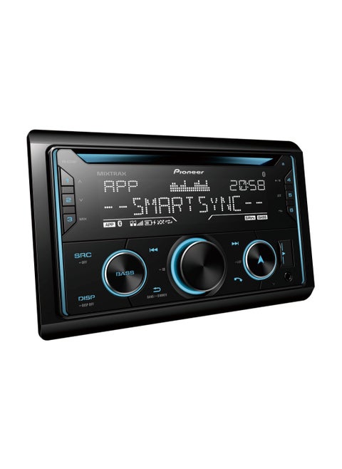 FH-S725BT CD and Digital Media Receiver with Dual Bluetooth   Pioneer Smart Sync Compatible Dual Bluetooth 3 RCA Pre-Outs Dual Zone Illumination Direct Control for iPhone Direct Control for Certain Android Phones