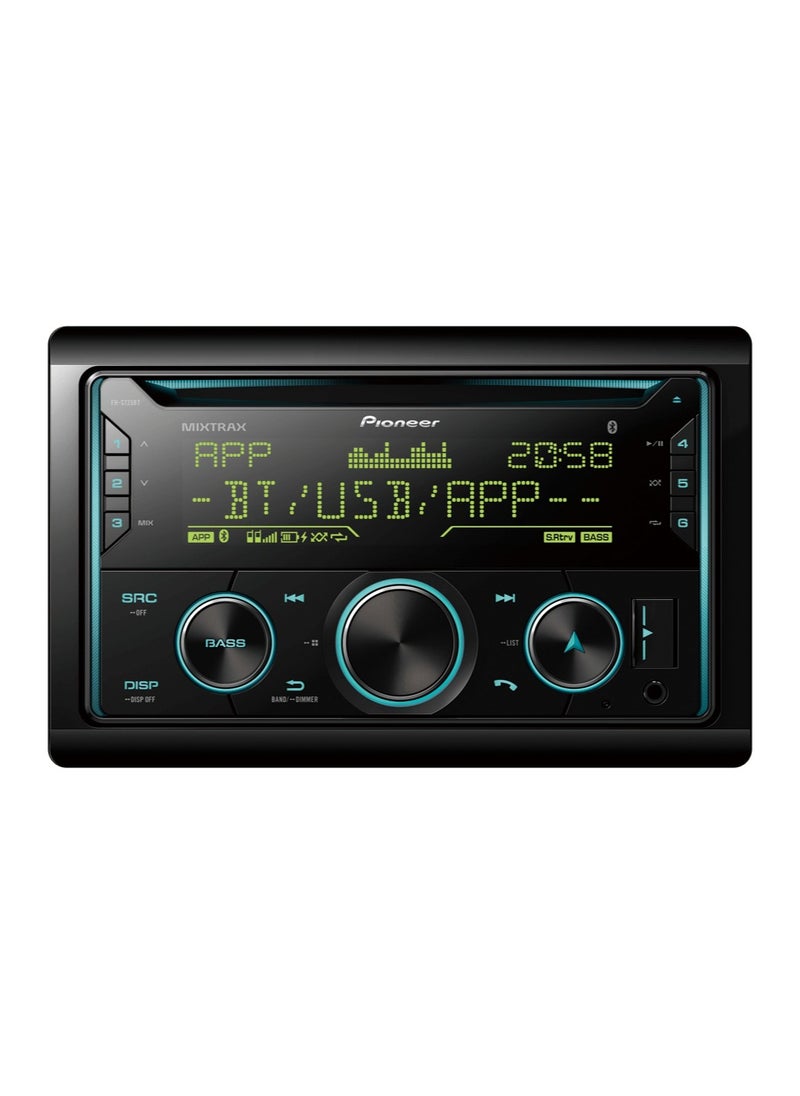 FH-S725BT CD and Digital Media Receiver with Dual Bluetooth   Pioneer Smart Sync Compatible Dual Bluetooth 3 RCA Pre-Outs Dual Zone Illumination Direct Control for iPhone Direct Control for Certain Android Phones