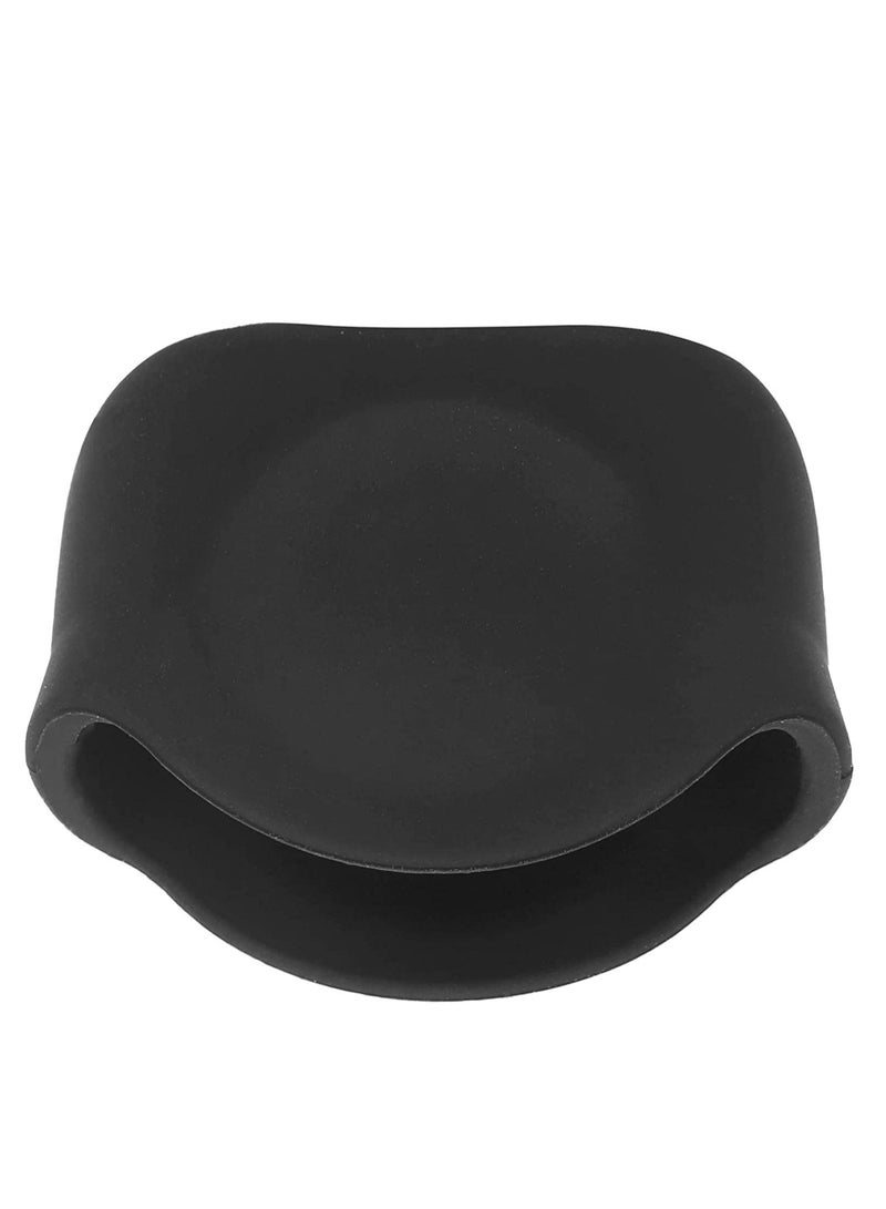Excefore Lens Cap, Compact Silicone Durable Detachable Protective Cap Cover Protector Replacement for Insta360 ONE X2 Camera, Antislip, Dropproof, Scratchproof(Black)  - Image 1