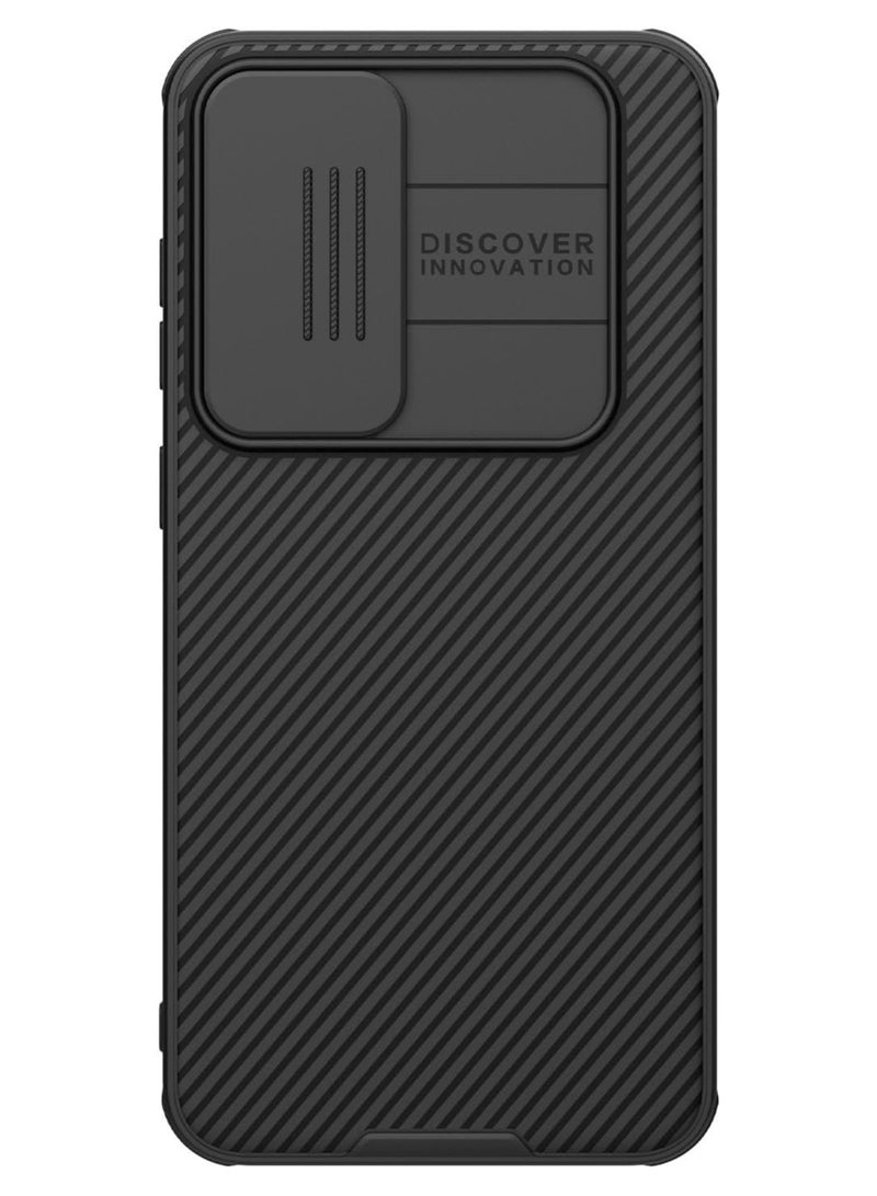 نيلكين جراب نليكن من سلسله الكام شليد برو لهاتف سامسونج جلاكسي اس 24 اف اي معا حماية الكاميرا  غطاء كاميرا منزلق حافظة واقية رفيعة - اسود - Image 3