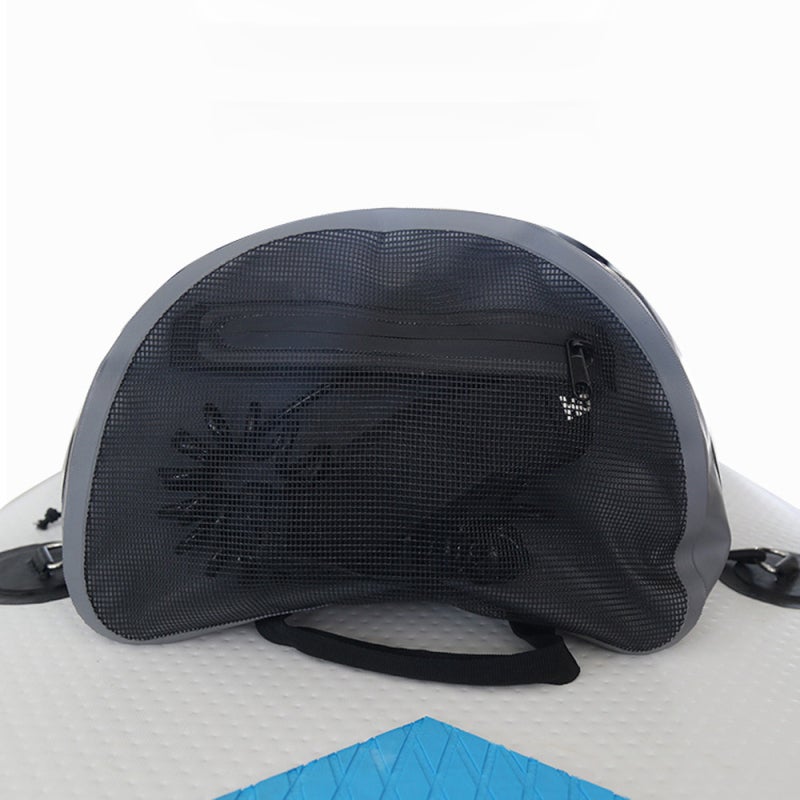Waterproof Paddle Board Bag Darkgray PVC Mesh Fabric With 360° Rotatable Hook - Compartment Storage Design Paddleboard Storage Bag for Surfing Enthusiasts Outdoor Water Sports - Image 2