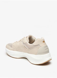 Lee Cooper حذاء رياضي رجالي شبكي منخفض الكاحل مع رباط للإغلاق  - Image 2
