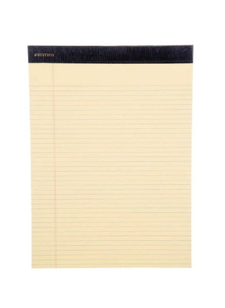 Mintra Mintra Superior Block Note, 50 Sheets, 127x204mm, Yellow paper  - Image 1