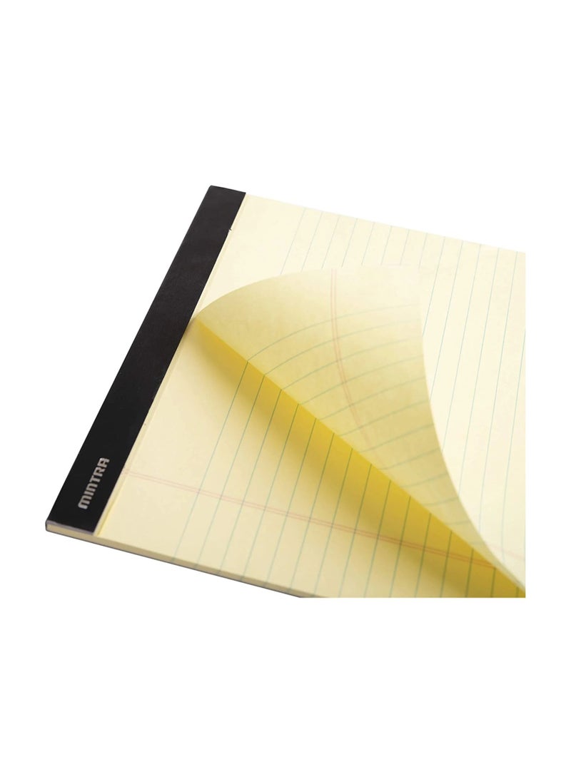 Mintra Mintra Superior Block Note, 50 Sheets, 127x204mm, Yellow paper  - Image 2