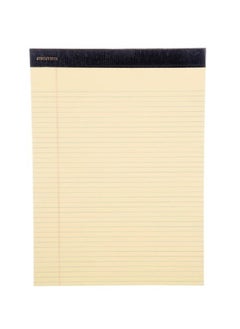 Mintra Mintra Superior Block Note, 50 Sheets, 127x204mm, Yellow paper  - Image 1