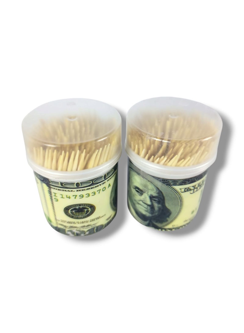 Set of high quality wood toothpicks - Image 1