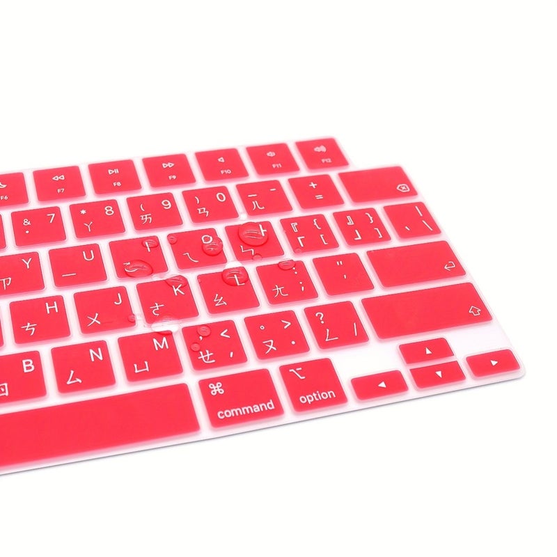 1pc Tranquil Blue Colorful Array US Layout Keyboard Cover Skin For Macbook Air 13.6 15.3 Inch M2 M3 M4 A3240 A3241 A2681 A3114 A2941 A3113 2021 2022 2023 2024 2025 - Image 5